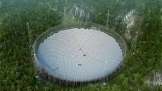 Китай будет искать НЛО с помощью гигантской тарелки-телескопа