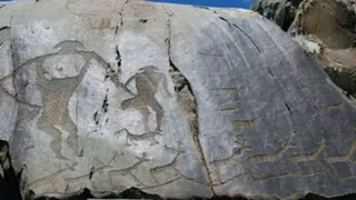 Наскальные рисунки в урочище Калбак-Таш