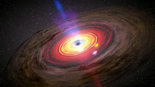 Чёрные дыры сделали Вселенную светлее