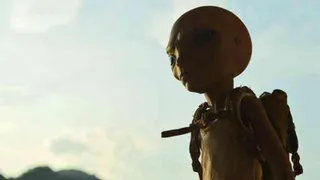 В России высадился первый пришелец