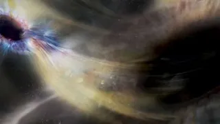 Галактику "Око Саурона" уничтожит столкновение двух сверхмассивных черных дыр