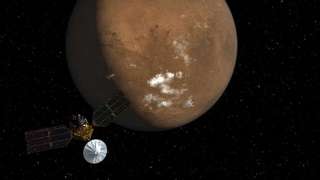 Учёные обнаружили у Марса невидимый магнитный хвост