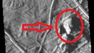 Уфологи обнаружили на спутнике Юпитера обломки НЛО треугольной формы 