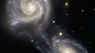 Столкновение гиперсветовых галактик 