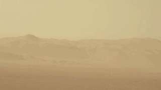 NASA: Пылевая буря на Марсе приобретает гигантские масштабы