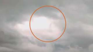 В Сети появился видеоролик с какой-то сущностью, гуляющей по облакам
