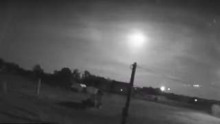 Падающий метеор над Алабамой оказался ярче Луны в 40 раз