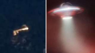 Видео с падением огромного НЛО повергло Шотландию в шок