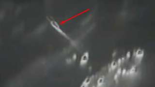 В Сети появилось видео с заснятым из космоса НЛО