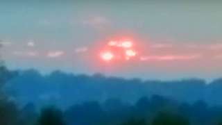Удивительный видеоролик с предполагаемым клоном Солнца, появился в Сети