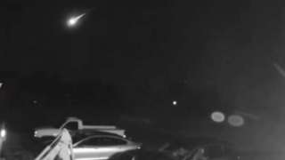 Зрелищное видео с падением метеорита в штате Арканзас появилось в Сети