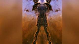 На снимке туманности Орла уфолог обнаружил жуткое инопланетное существо