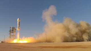 Ракета Blue Origin удачно совершила десятый испытательный полёт