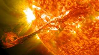 На соседней звезде зафиксирована вспышка, мощность которой превосходит солнечные в 10 миллиардов раз