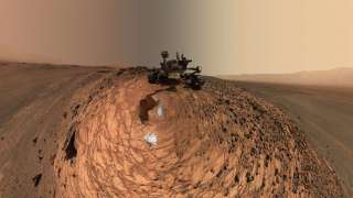 InSight Lander, находящийся на Марсе уже ровно сто дней, прислал интересный снимок заката