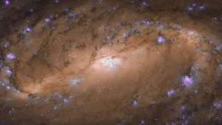 NASA показало красивейший фотоснимок спиральной галактики из созвездия Льва