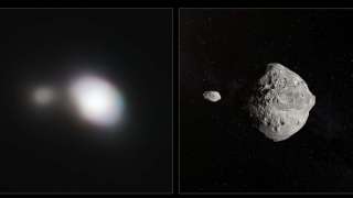 В Сети появились фотоснимки промчавшегося мимо Земли двойного астероида
