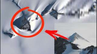Предполагаемая гробница с пришельцами была найдена в Антарктиде, фото