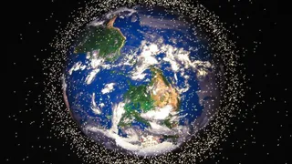 Запатентован новый аппарат для сборки космического мусора