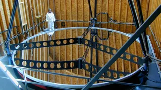 Предельно большой телескоп с жидким зеркалом хотят построить на Луне