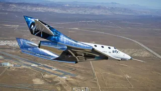 Летные испытания космолета Unity прошли успешно