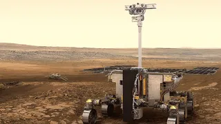 Марсохода Rosalind Franklin протестировал технологию «шагающих колес»