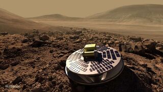 НАСА экспериментирует с методом посадки аппаратов на Марс