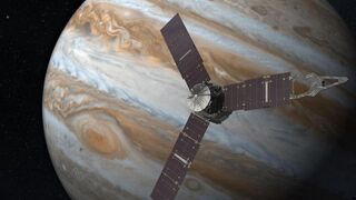 Память зонда Juno восстановлена после сбоя
