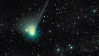 Зеленая комета C/2022 E3 приблизится к Земле 1 февраля