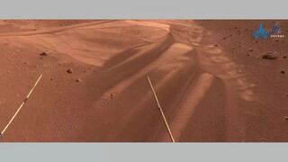 Китайский ровер обнаружил на Марсе следы относительно недавней активности воды