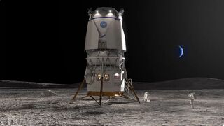 NASA выбрало Blue Origin для разработки второго лунного посадочного модуля для экипажа. Подробности