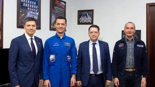 Константин Борисов отправляется в США на предстартовую подготовку