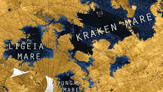 Тайна происхождение больших морей на Титане раскрыта