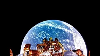 Голубой призрак фиксирует уникальные кадры Земли на пути к Луне