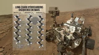 Марсоход Curiosity обнаружил рекордные органические молекулы на Марсе
