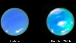 «Джеймс Уэбб» впервые запечатлел полярные сияния на Нептуне