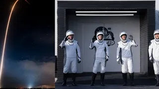 SpaceX совершила первый пилотируемый полёт на полярную орбиту