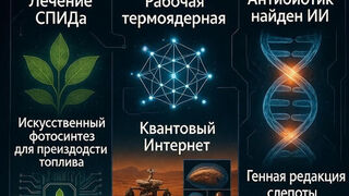 10 научных прорывов 2025 года, которые изменят всё