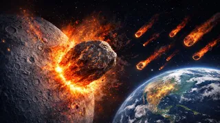 Астероид может столкнуться с Луной в 2032 году, а его обломки — с Землёй