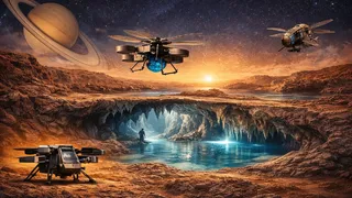 Титан может скрывать подземные «оазисы» жизни