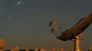 Захватывающий рубеж: антенны SKA впервые увидели космос согласованно