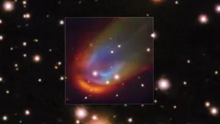 Радужное свечение вокруг «мертвой» звезды озадачило ученых