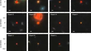 «Красные точки» во Вселенной: молодые чёрные дыры в газовых коконах