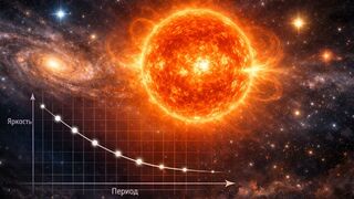 Космические маяки: как пульсирующие гиганты помогают изучать Вселенную