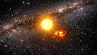 Космический «сюрприз»: вместо черной дыры астрономы обнаружили редкую тройную звездную систему