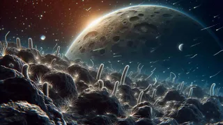 Микробы-рудокопы: Как грибы на МКС добывают металлы из метеоритов