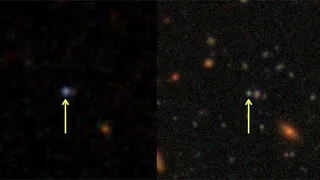 Галактика на краю Вселенной внезапно «погасла» 