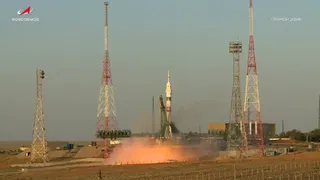 Российско-американский экипаж отправился на МКС на восемь месяцев