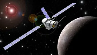 Космические аппараты BepiColombo отделились от модуля на подлете к Меркурию